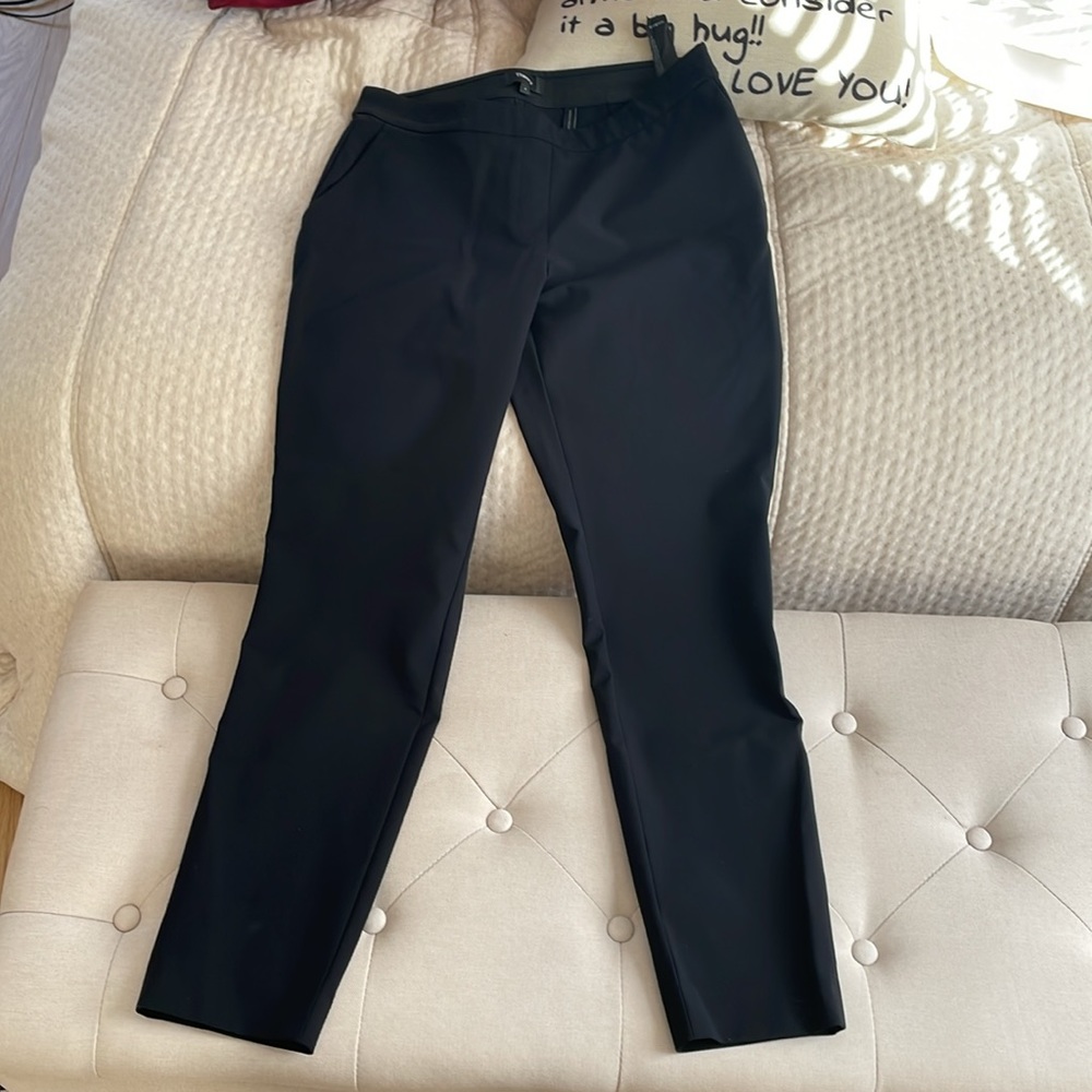 Theory work pants cropped